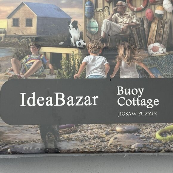 Buoy Cottage Jigsaw Puzzle IdeaBazar 1000 Piece Sealed Adult Gift - Picture 2 of 6